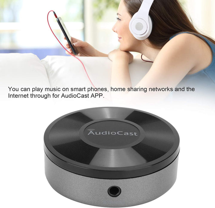 ciciglow WiFi Audio Vorverstärker Receiver, Musik Empfäner HiFi Audio Receiver Airplay DLNA Kompatib