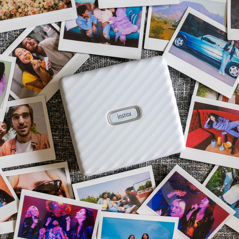 INSTAX LINK Wide Smartphone Printer, Ash White, Ash White