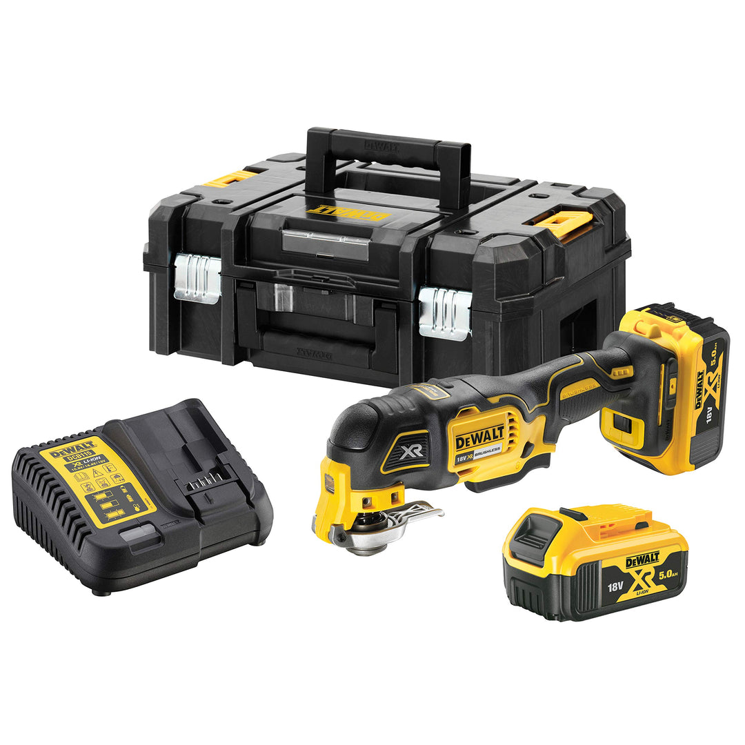 Dewalt DCS356P2-QW Multi-herramienta Oscilante sin escobillas XR 18V LI-ION 5Ah, 90 W, 18 V, Gelb 32