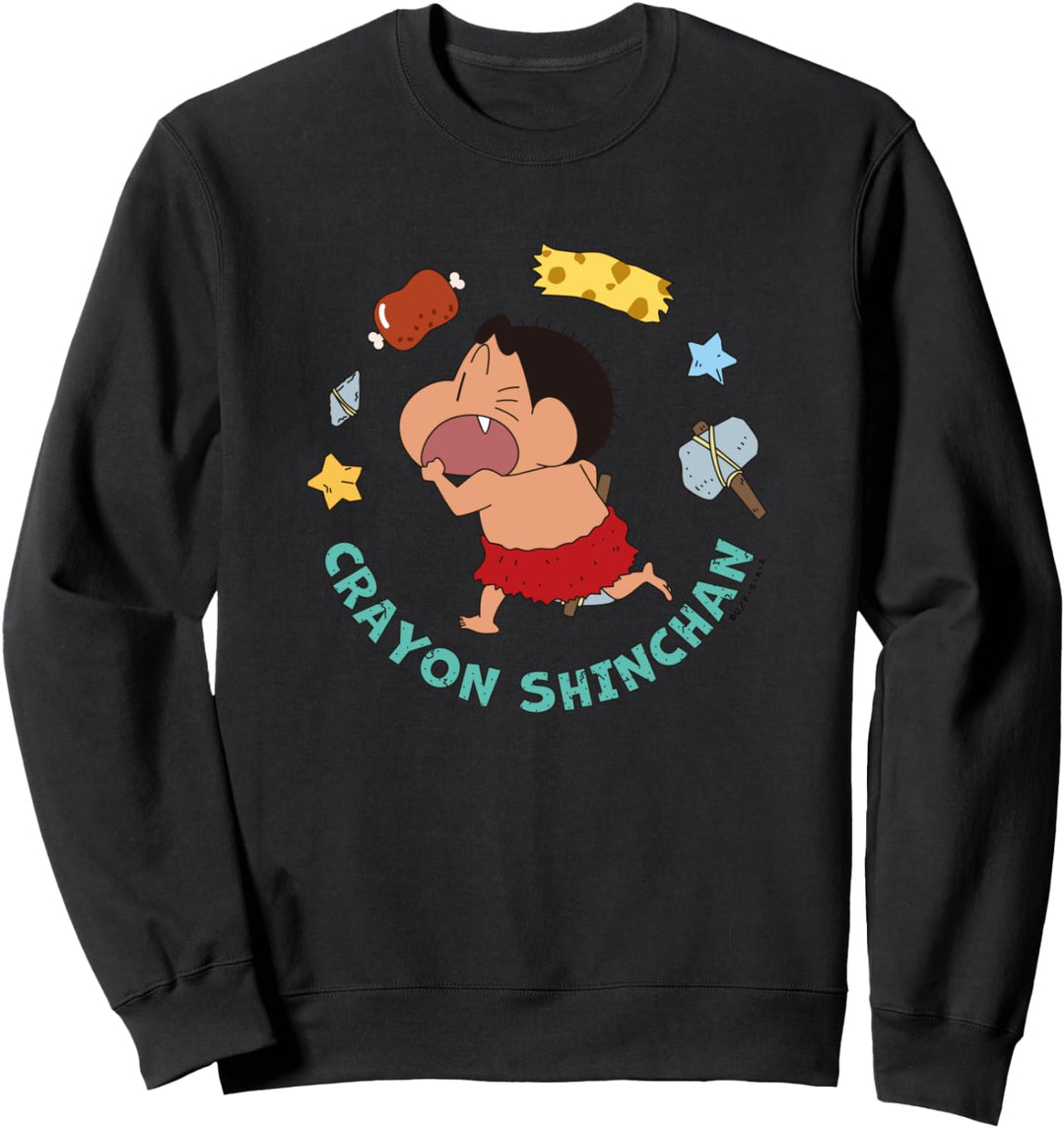 Crayon Shin-chan Shin-chan Primitive Ära Sweatshirt