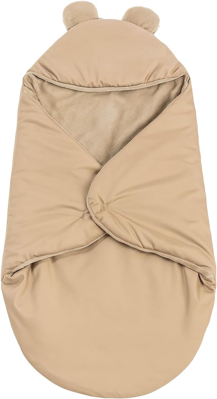 millybo Fusssack Baby Einschlagdecke für Winter geeignet für Kinderwagen Babyschale Babybett Autosit