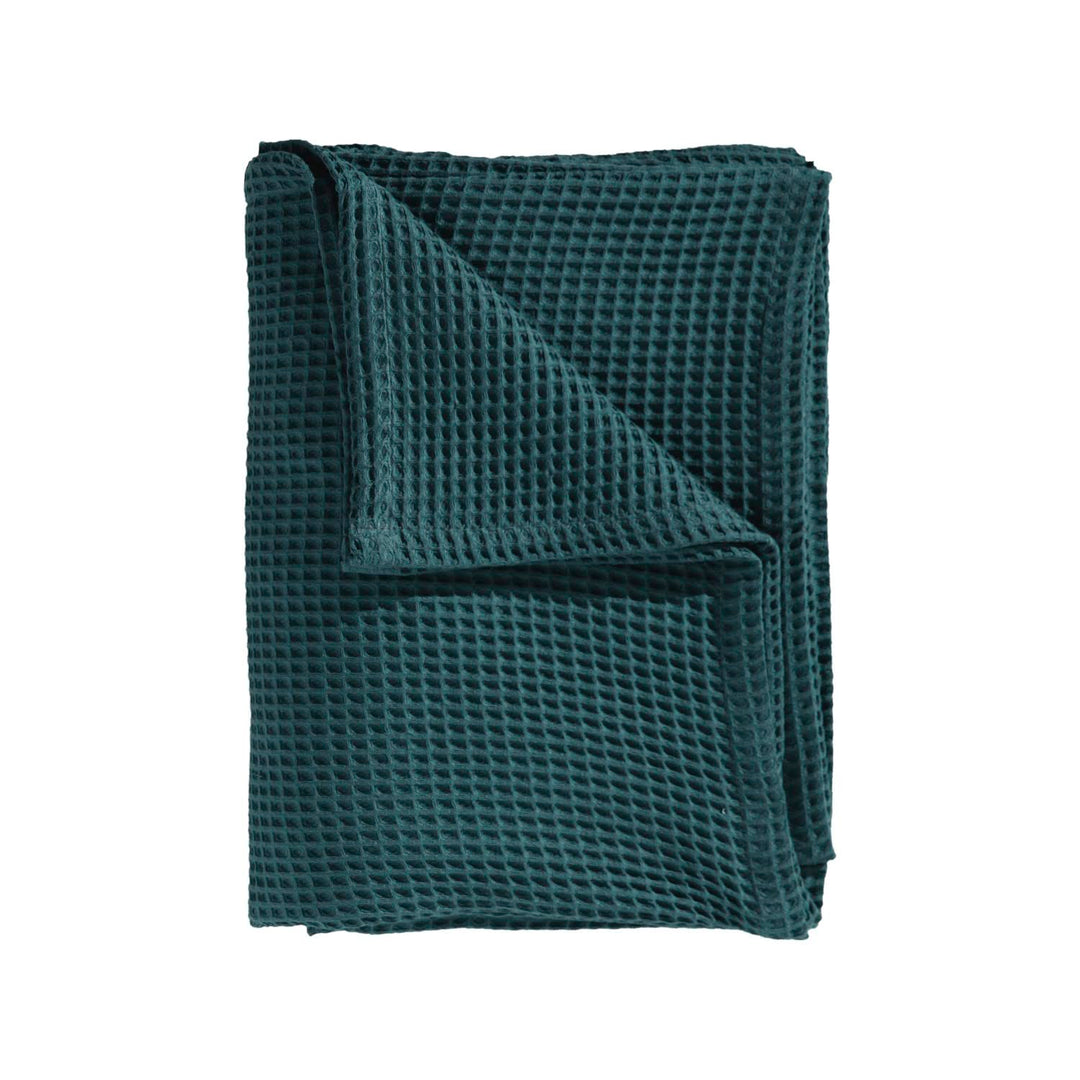 Heckett Lane Wafel Plaid - Army Green 180x260cm 180x260 Green, 180x260 Green