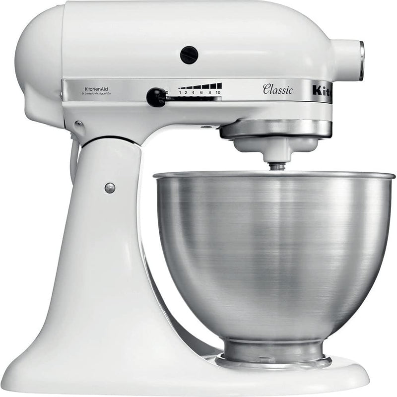 KitchenAid MIXER TILT-HEAD 4.3L - CLASSIC 5K45SS Weiss Single, Weiss Single