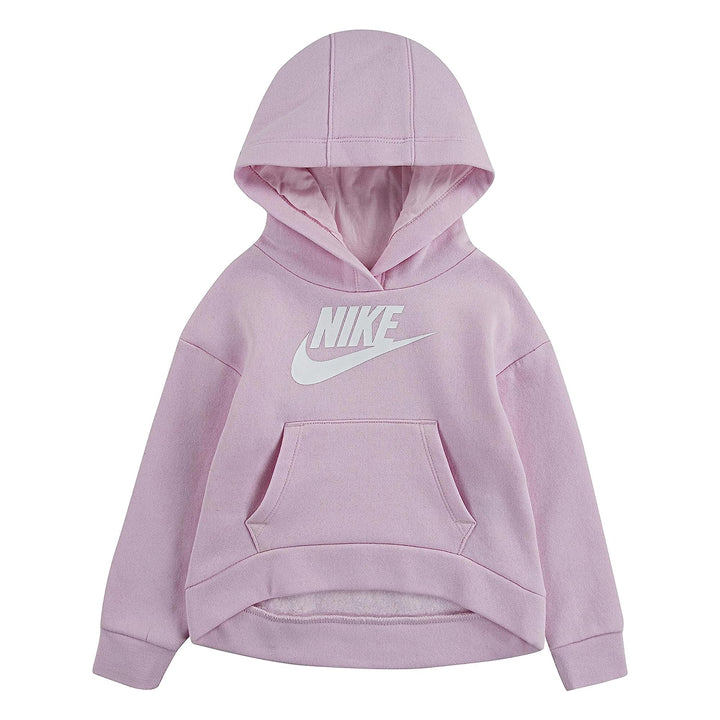 Nike Mädchen Club Hoodie Sweatshirt 5-6 Jahre A9y Pink Foam, 5-6 Jahre A9y Pink Foam