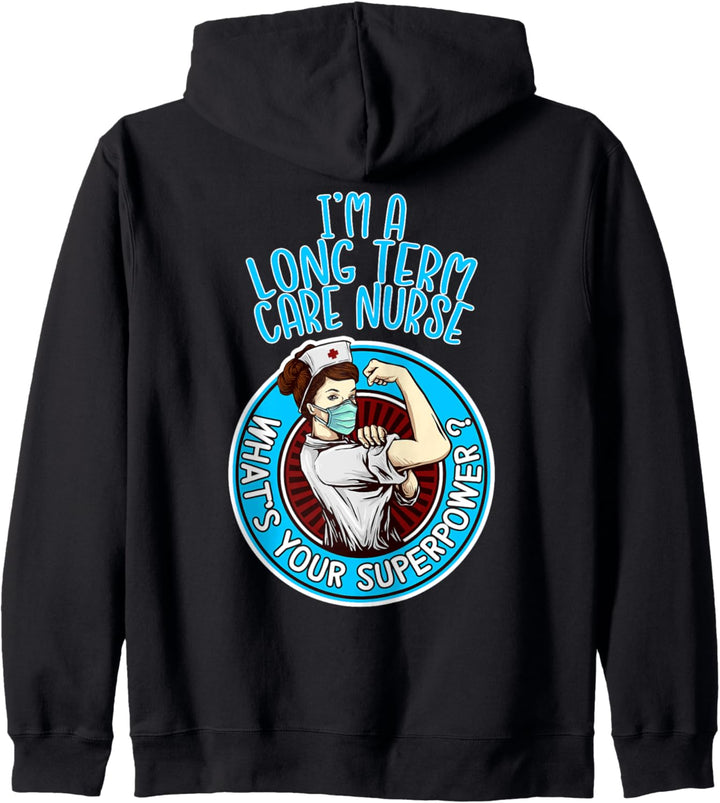 Krankenschwester Shirt für Frauen Krankenpflegebekleidung Kapuzenjacke