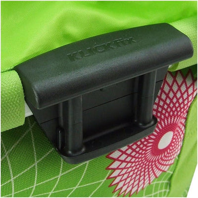 KLICKfix Damen Fahrradkorb Lime Grün Single, Lime Grün Single
