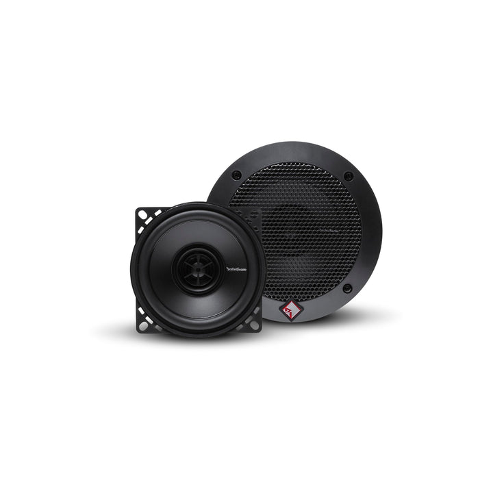 Rockford Fosgate R14X2 Prime 4-Inch Full Range Coaxial Speaker - Set of 2, 4-Inch