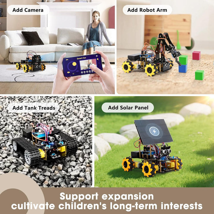 ACEBOTT Roboter Bausatz für Kinder, Roboter Kinder von 8-12 Jahren, Roboter Spielzeug für Jungen mit