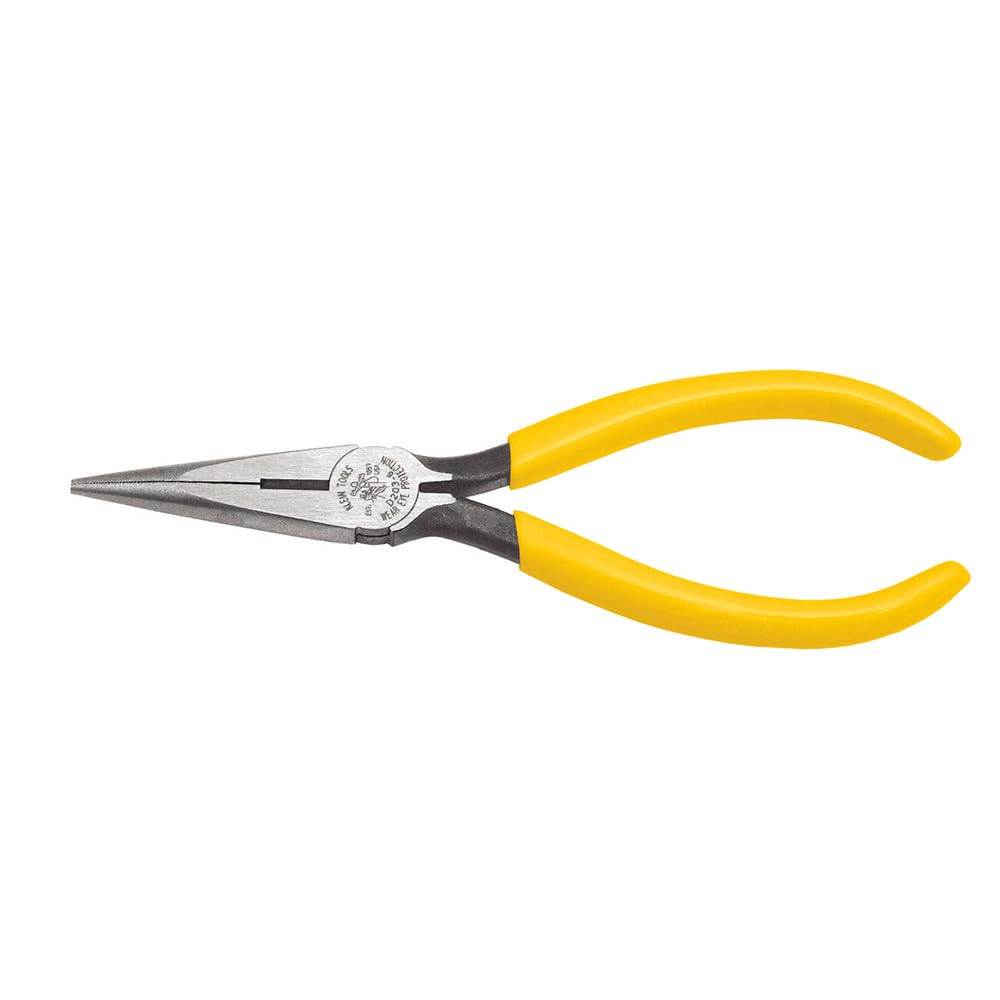 Klein Tools D203-6 Long Nose Pliers 6-Inch, 6-Inch