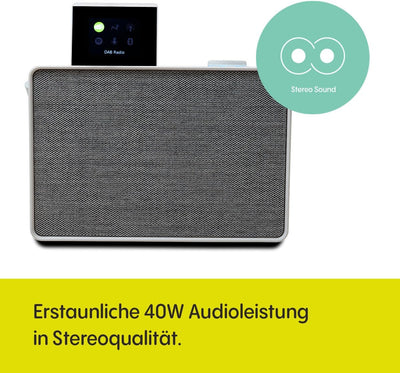 Pure Evoke Play vielseitiges Musiksystem für innen und aussen (DAB+/UKW Radio, Internetradio, Podcas