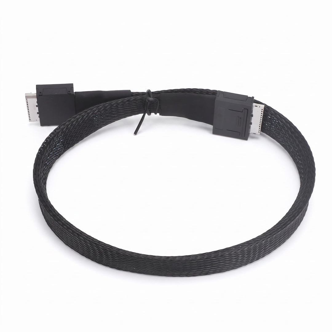 Oculink SFF 8611 8i Kabel, Datenübertragung für Server – SAS 3.0, 4.0, 3.0, 16 Gbit/s, PCIe-Erweiter