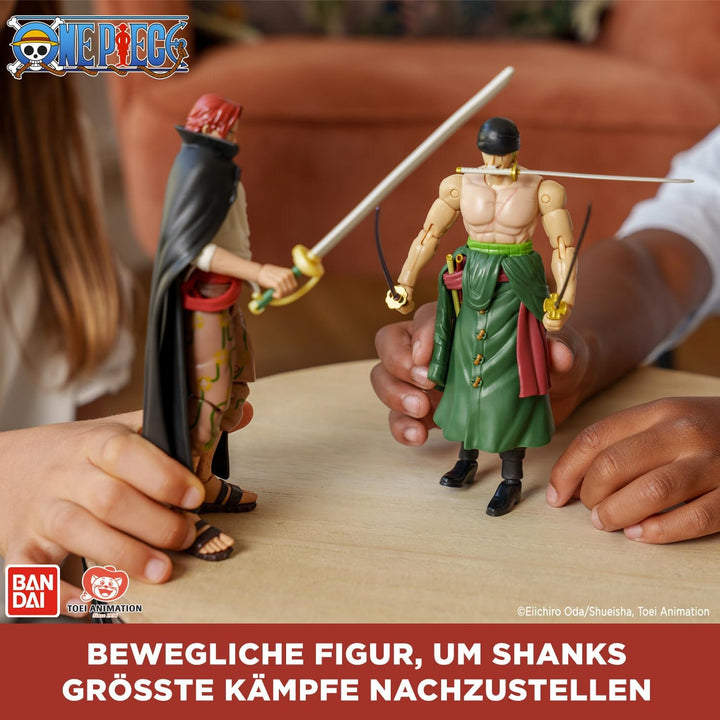 BANDAI - Anime Heroes - One Piece - Figur Shanks 17 cm - 36935, Shanks