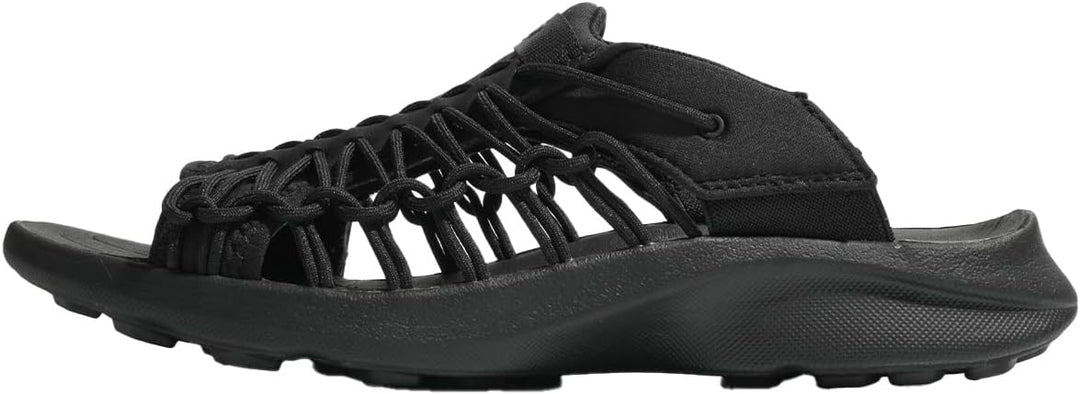 KEEN Herren Uneek Snk Slide Hausschuh 41 EU Schwarz, 41 EU Schwarz