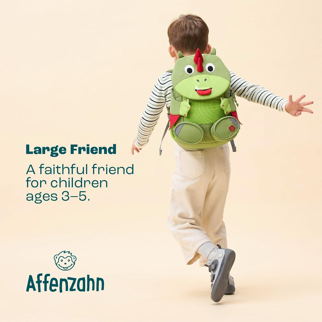 Affenzahn Kinderrucksack Grosser Freund | Kindergartenrucksack für Kinder von 3 bis 5 Jahren mit fun