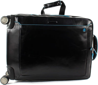 Piquadro Blue Square 45-4-Rollen-Kabinentrolley 15,6" S 55 cm Black