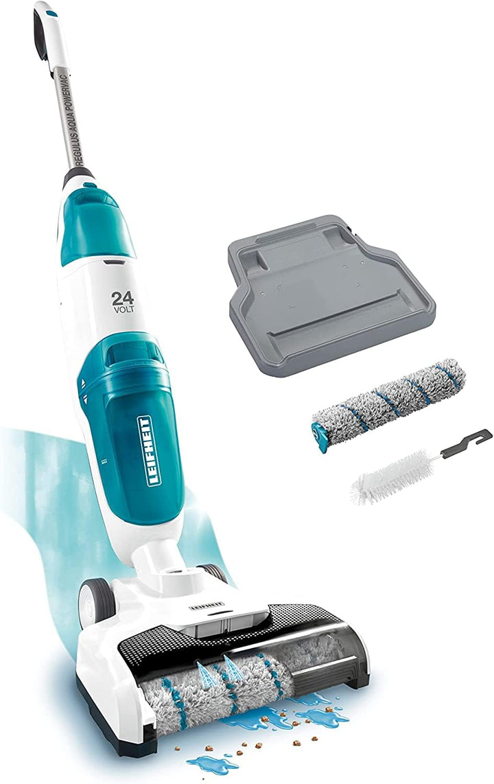 Leifheit Akku Saugwischer Regulus Aqua PowerVac, saugen und wischen, leichter Nasssauger mit leistun