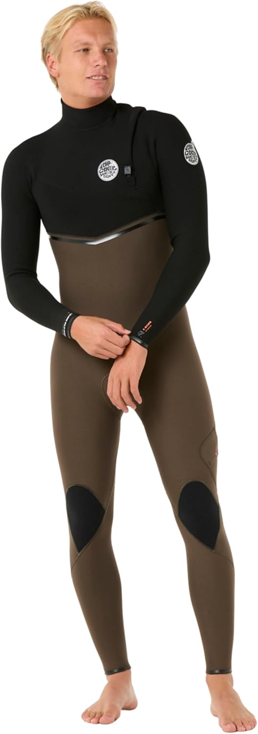RIP CURL Herren E-Bomb 4/3mm Zip Free Wetsuit 14TMFS - Deep Rock, L