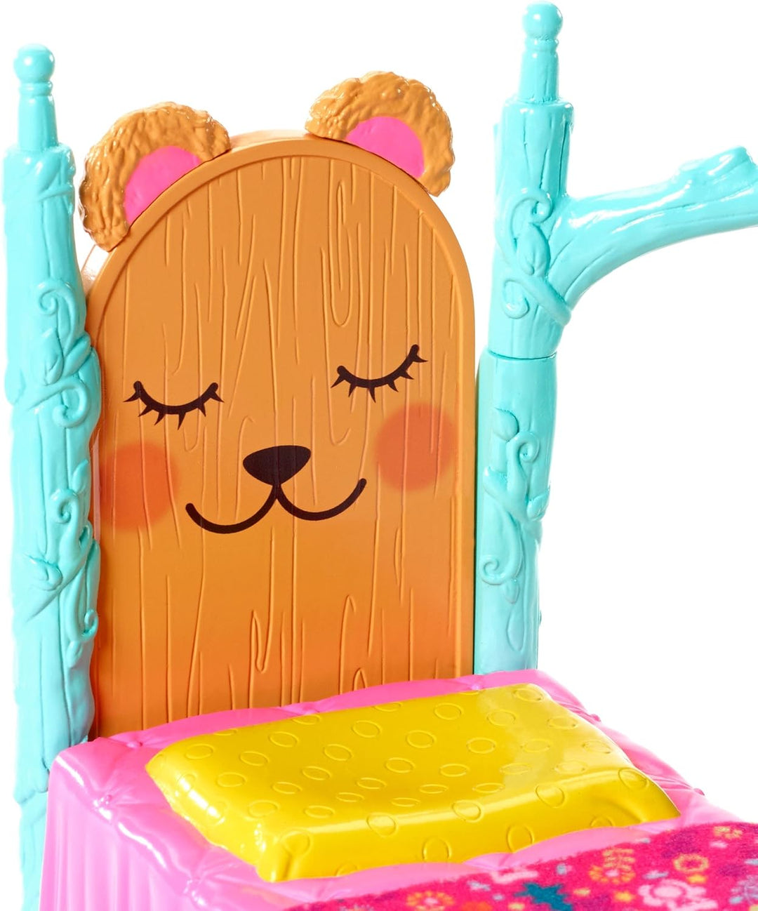 Mattel Enchantimals FRH46 Bren Bear und Snore Schlafzimmer