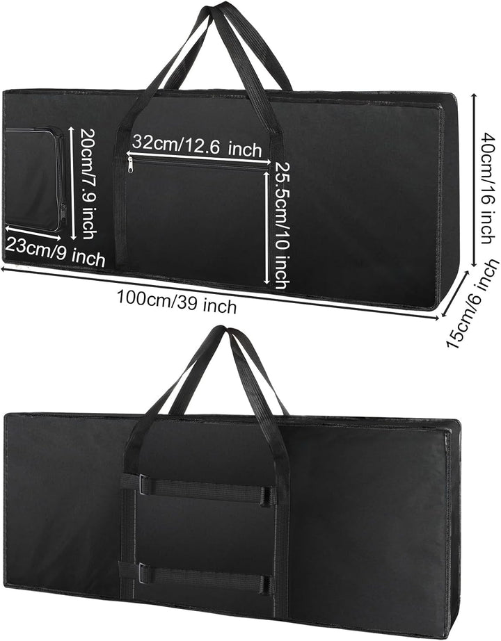 Lawei 61 Key Keyboard Tasche Keyboardtasche Tragbar Keyboard Piano Soft Bag Portable Wasserdicht Key
