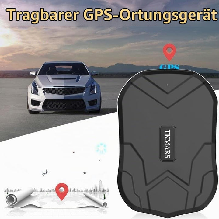 TKMARS GPS Tracker Auto Tracker für Auto 20000 Mah bis Zu 240 Tage Standby-Zeit GPS Tracker mit SIM