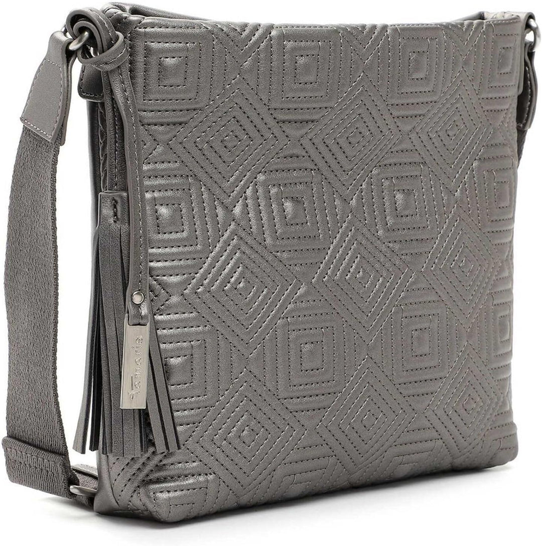 Tamaris Umhängetasche Merle 32721 Damen Handtaschen Ornament Einheitsgrösse Darksilver, Einheitsgr&#
