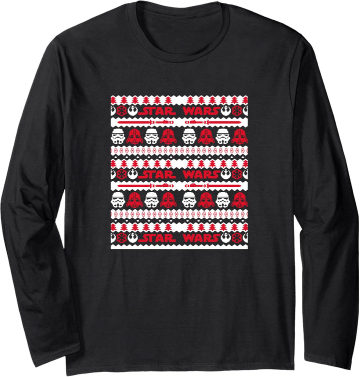 Star Wars Darth Vader Trooper Ugly Christmas Sweater V2 Langarmshirt