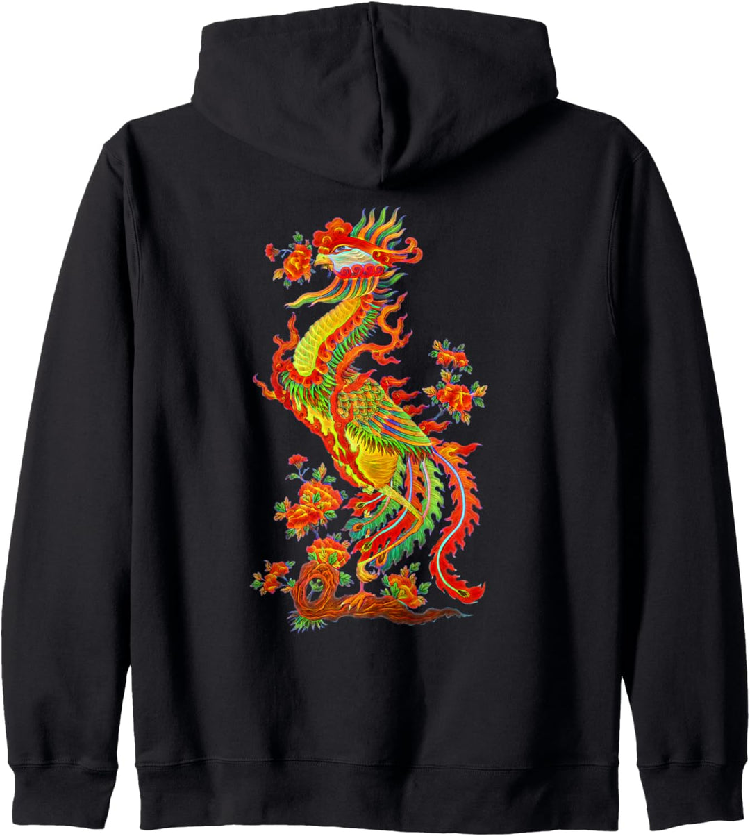 Psychedelischer Fantasie-exotischer Fractal-Drache Kapuzenjacke