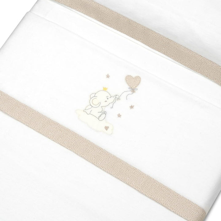 Interbaby Bettwäsche-Set für Kinderwagen, 40 x 80 cm, 100% Baumwolle, warm, Flanell-Bettwäsche, inkl