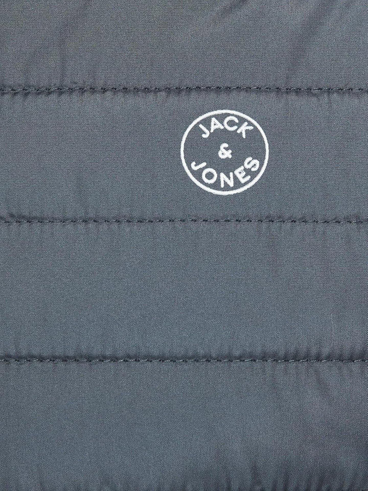 JACK & JONES male Hybridjacke Hybridjacke XL Grey Melange /Detail:SET-IN SLEEVES, XL Grey Melange /D