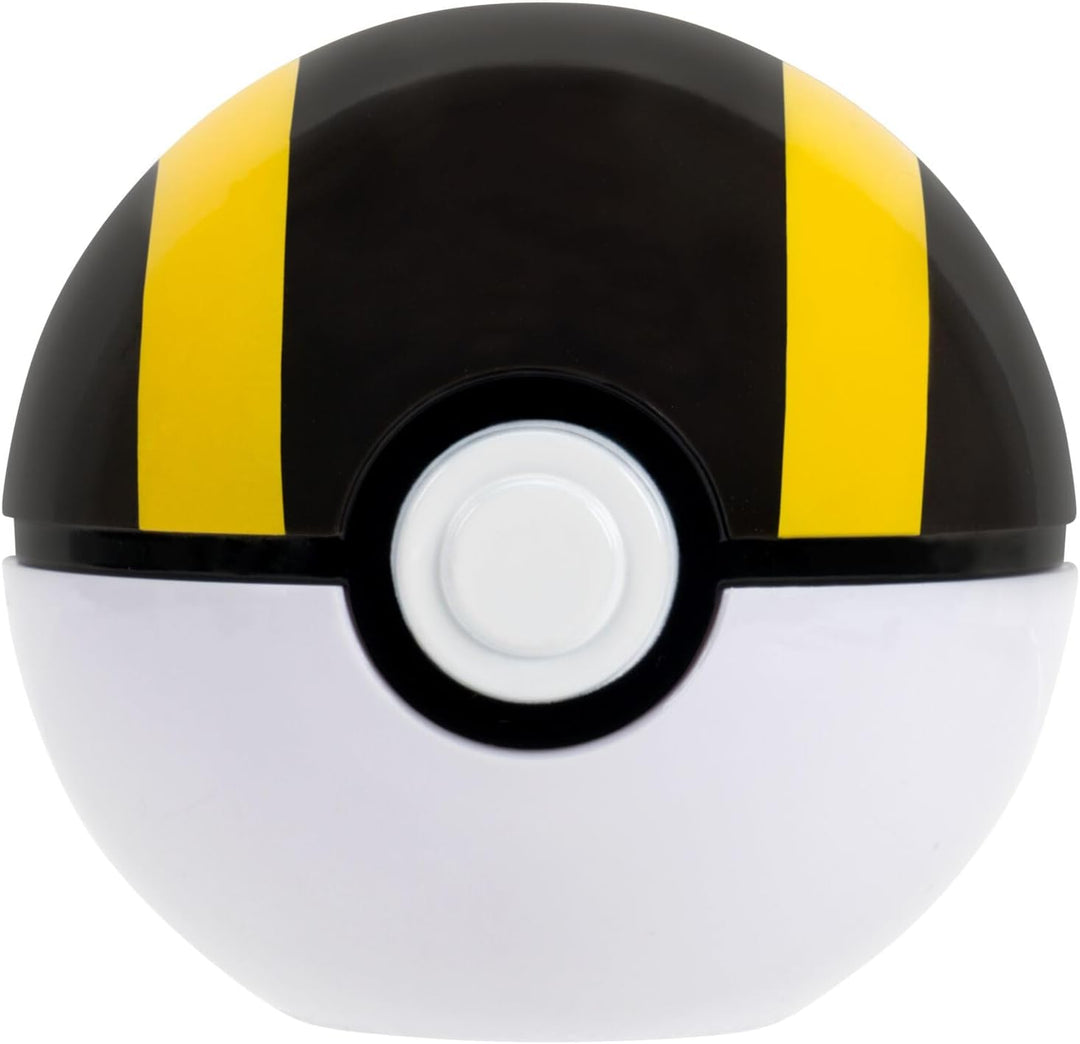 Pokémon PKW4741 - Pikachu Clip 'N' Go Gürtel-Set - Pikachu Battle Figur mit Premierball, Hyperball u