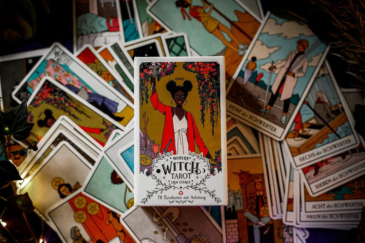 Modern Witch Tarot: 78 Tarotkarten mit Anleitung (Deutsche Ausgabe), Gebundenes Buch