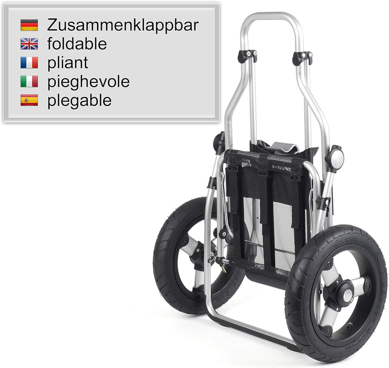 Andersen Einkaufstrolley - Royal Shopper 360° Mole 2 41 L Einkaufsroller, Segelstoff, upcycling, Alu