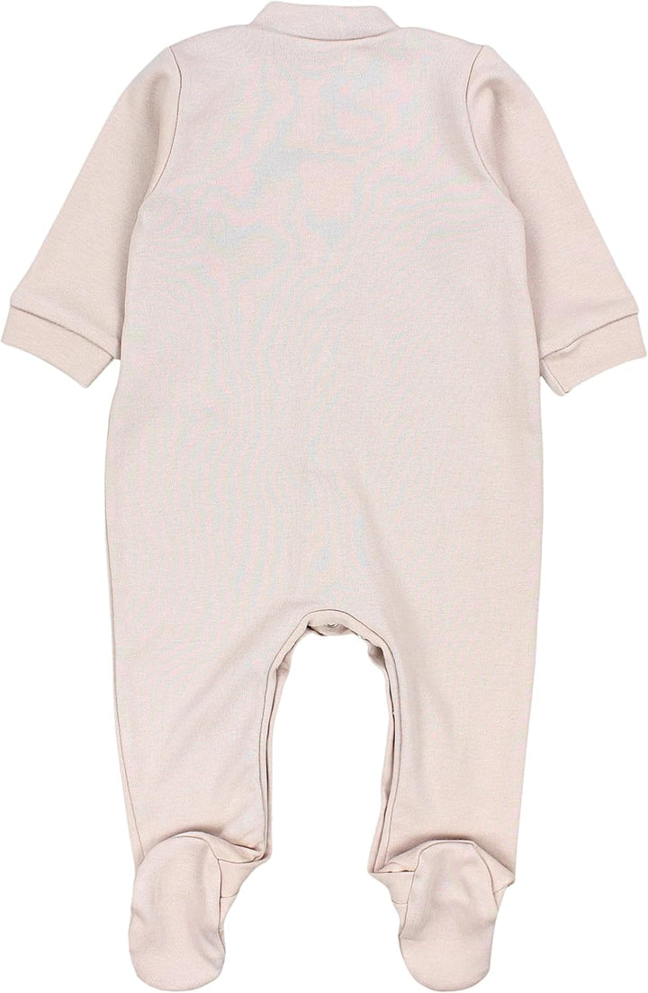 TupTam Baby Jungen Schlafstrampler Langarm Strampler Schlafanzug mit Fuss 3er Pack 50 Bärchen Sterne