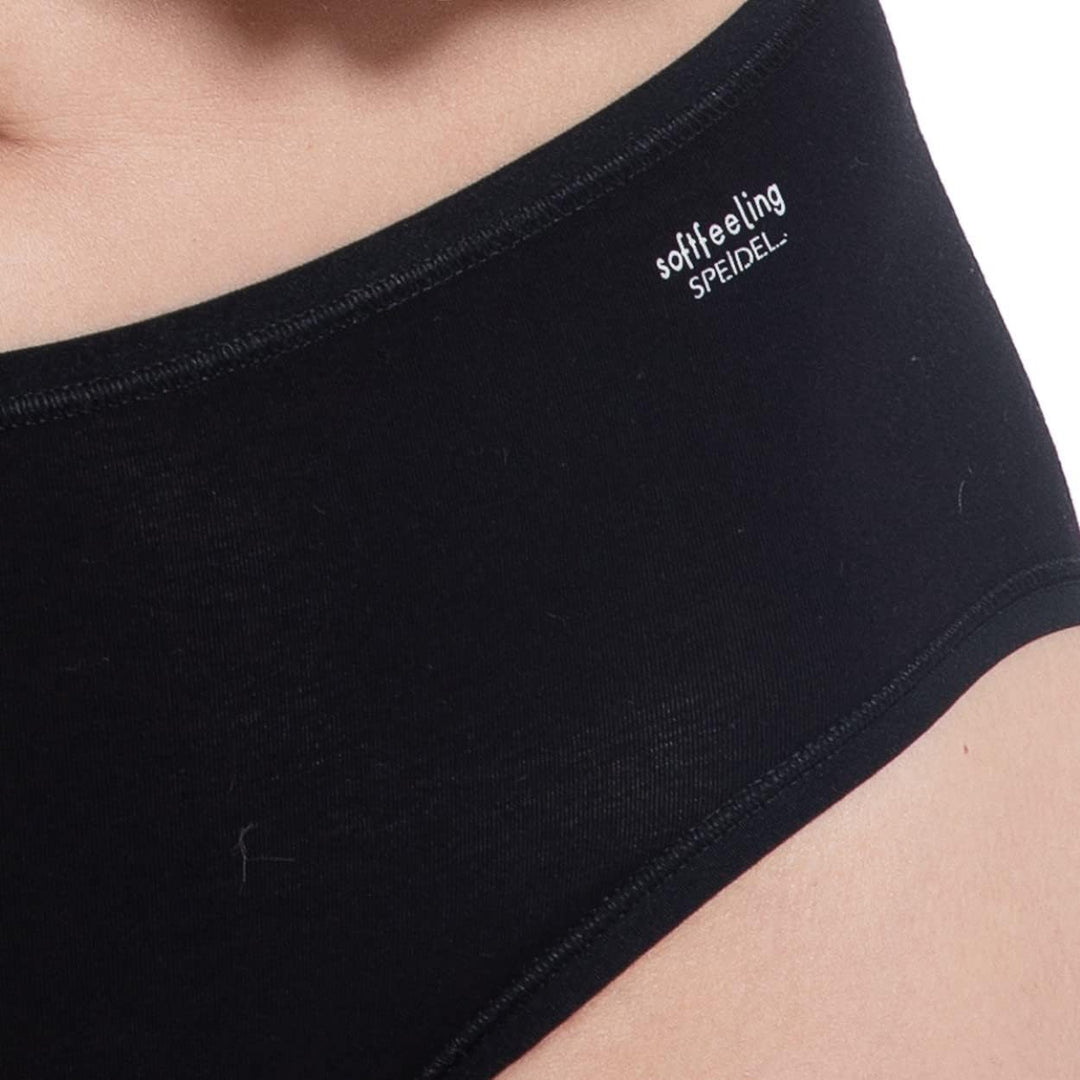 Speidel Maxislip, Soft Feeling 9602 Soft Feeling 3er Packung 38 Schwarz, 38 Schwarz