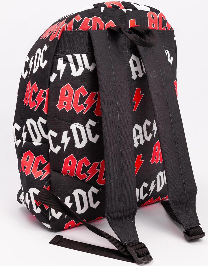 AC/DC Rucksack Erwachsene Teens Music Band Blitz Rucksack 16" Einheitsgrösse
