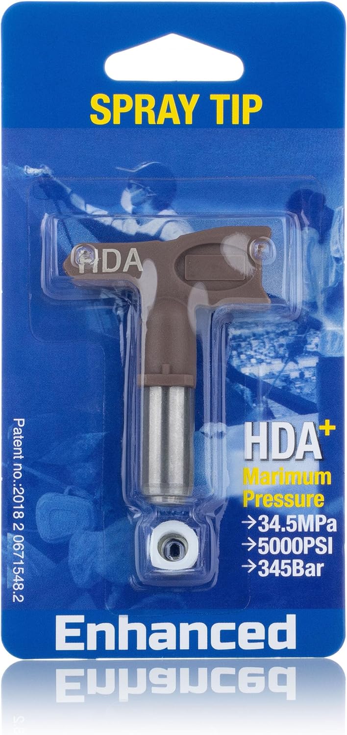 HDA+ 543 – Malermundstück | Sprühbreite: 25 cm, Nickel, korrosionsbeständig | Für Spachtelmasse, hoc
