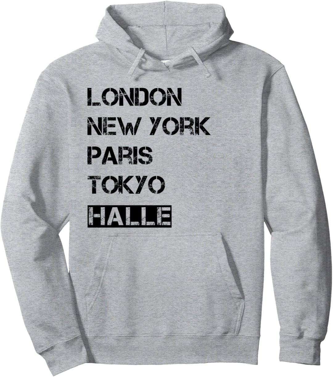 Meine Stadt! Geburtsort & Heimatliebe Halle Pullover Hoodie