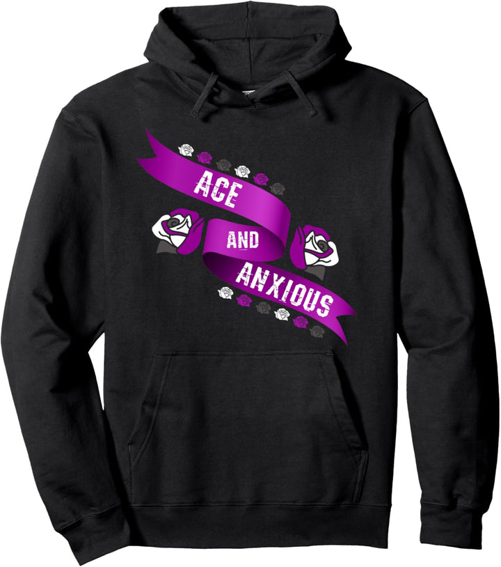LGBTQIA Ace Pride Queer Lustiges Geschenk Asexuell Pullover Hoodie