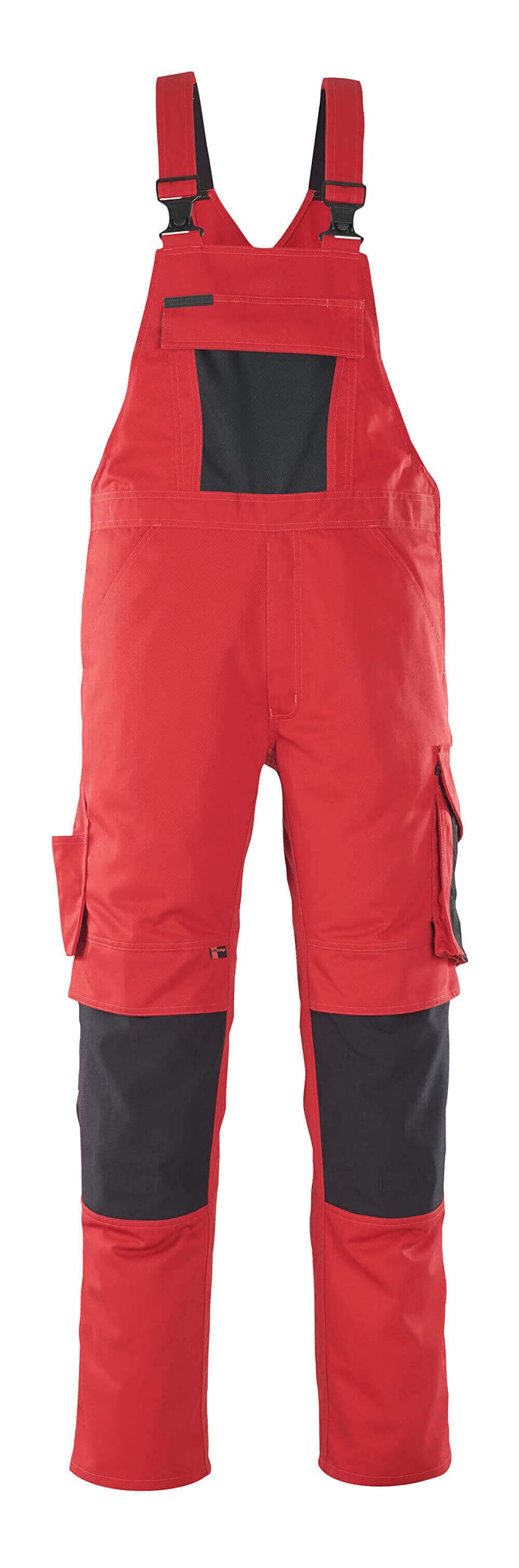 Mascot Latzhose "Leipzig" Grösse L76cm/C48, 1 Stück, rot/schwarz, 12069-203-0209-76C48 48 Rot/Schwar