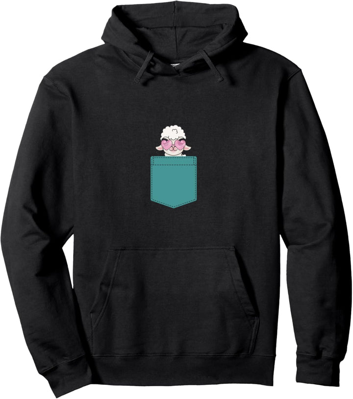 Lustiges Llama Niedlicher Alpaka Humor Pullover Hoodie