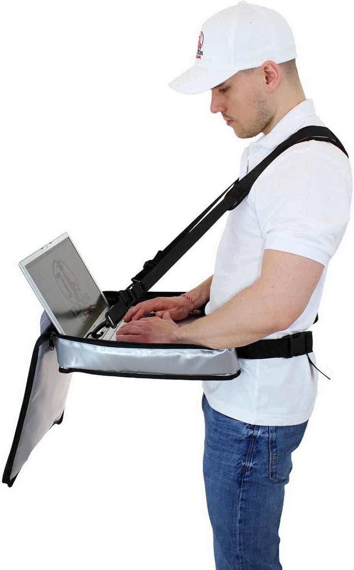 Laptop Supporter Multifunktional Inventur Foto Laptop Notebook Hülle Ablage Ständer Bauchladen