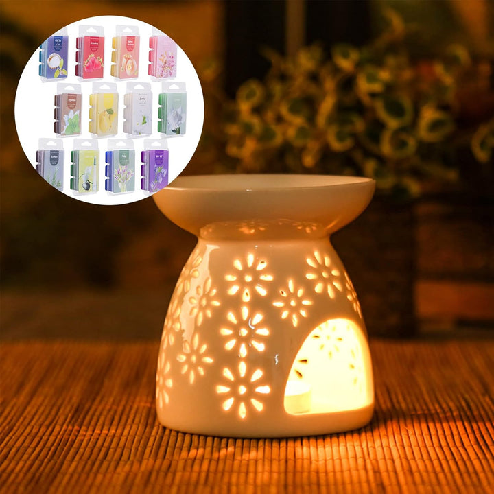 Duftwachswürfel, 12PCS Duftwachs Für Duftlampe, Sojawachs Duftkerze Für Hochzeiten, Duftwachs Wax Me