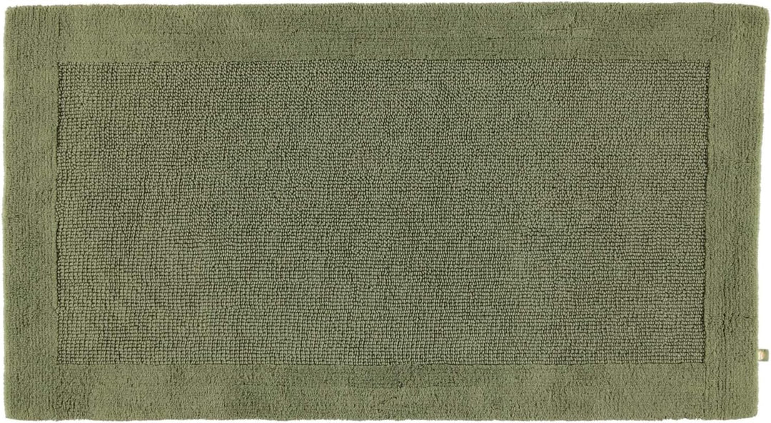 Rhomtuft Badteppiche Prestige Olive - 404 70x130 cm, 70x130 cm