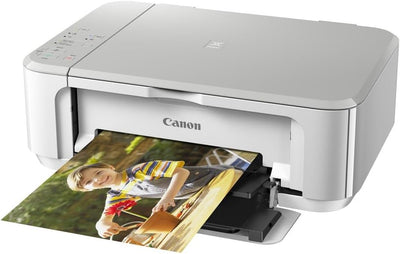 Canon PIXMA MG3650 Tintenstrahl-Multifunktionsdrucker Scanner Kopierer weiss, Weiss