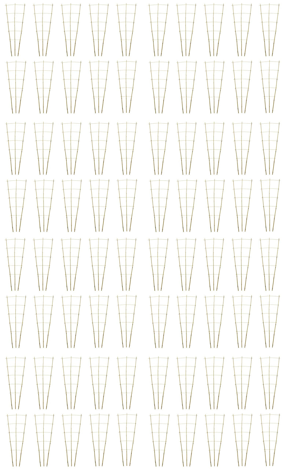 DARO DEKO Bambusrohr Rankgitter 44 x 110cm 80 Stück, 44 x 110cm 80 Stück