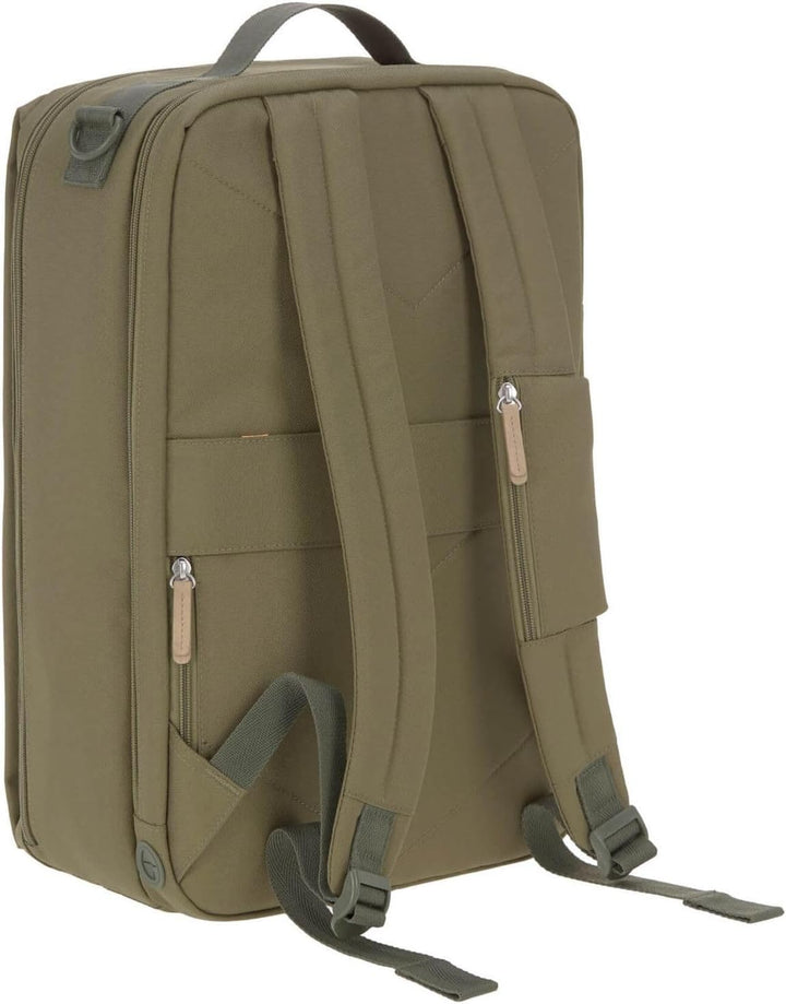 LÄSSIG Baby Wickelrucksack mit Wickelunterlage, Kinderwagenbefestigung, Flaschenwärmer wasserabweise