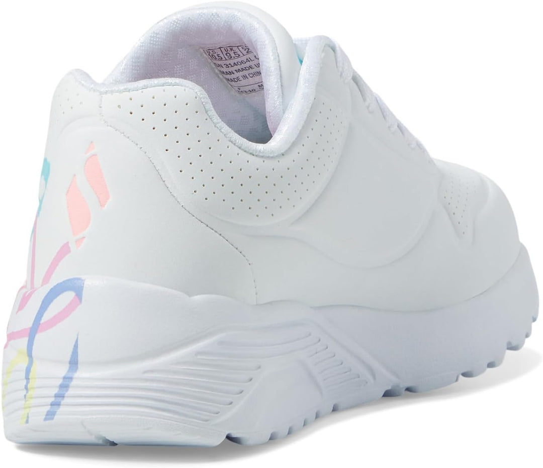 Skechers Damen 149025 sneakers 19.5 EU Weiss Lila Türkis