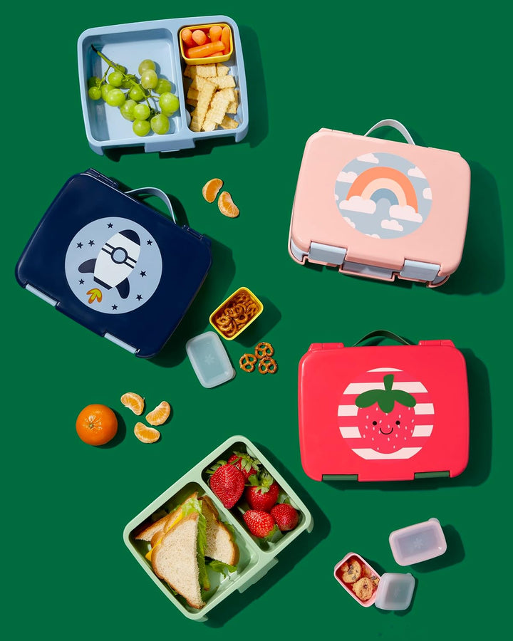 Skip Hop Bento-Lunchbox für Kinder, ab 3 Jahren, Sparks Rainbow