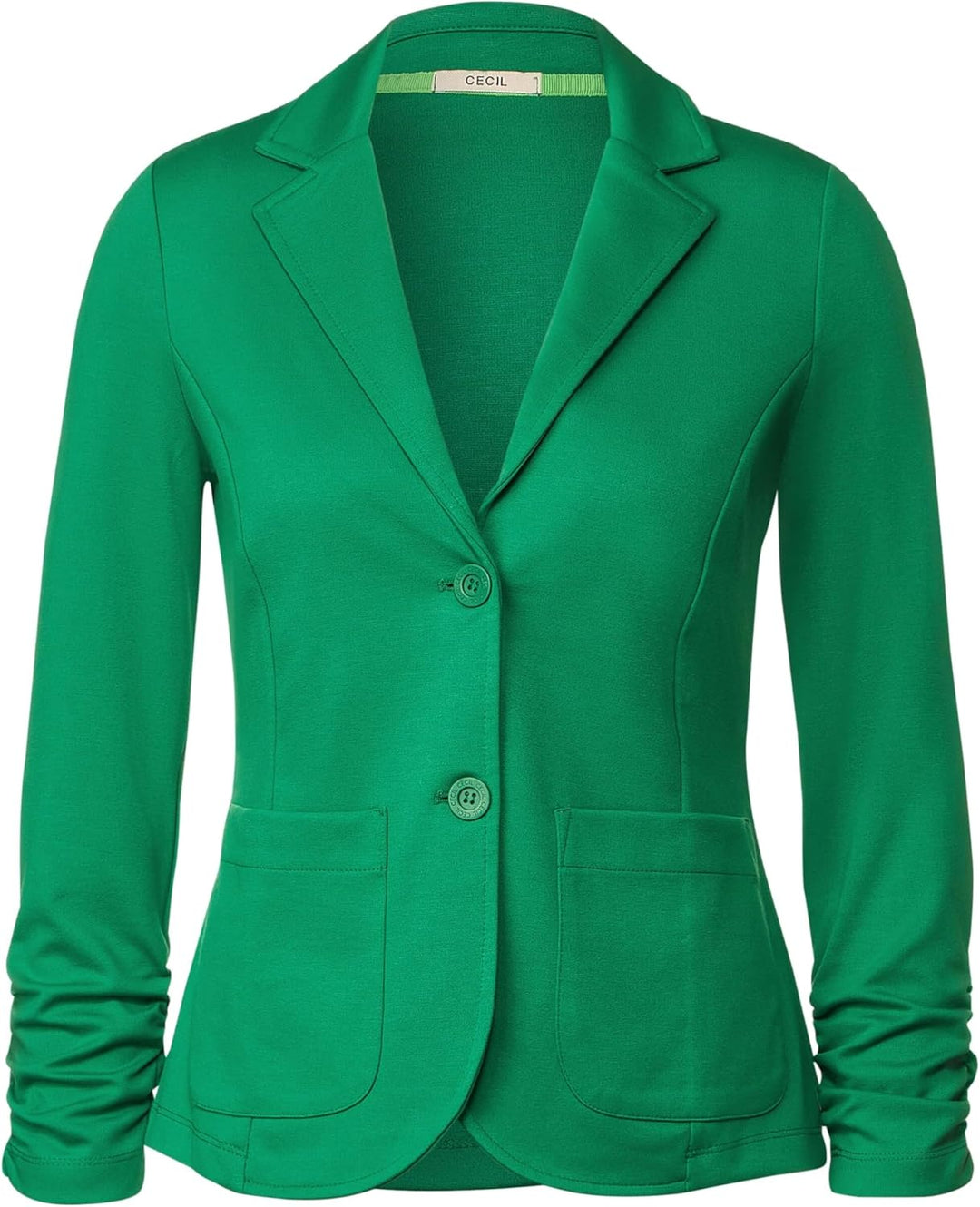 Cecil Damen Sweatblazer L Easy Green, L Easy Green