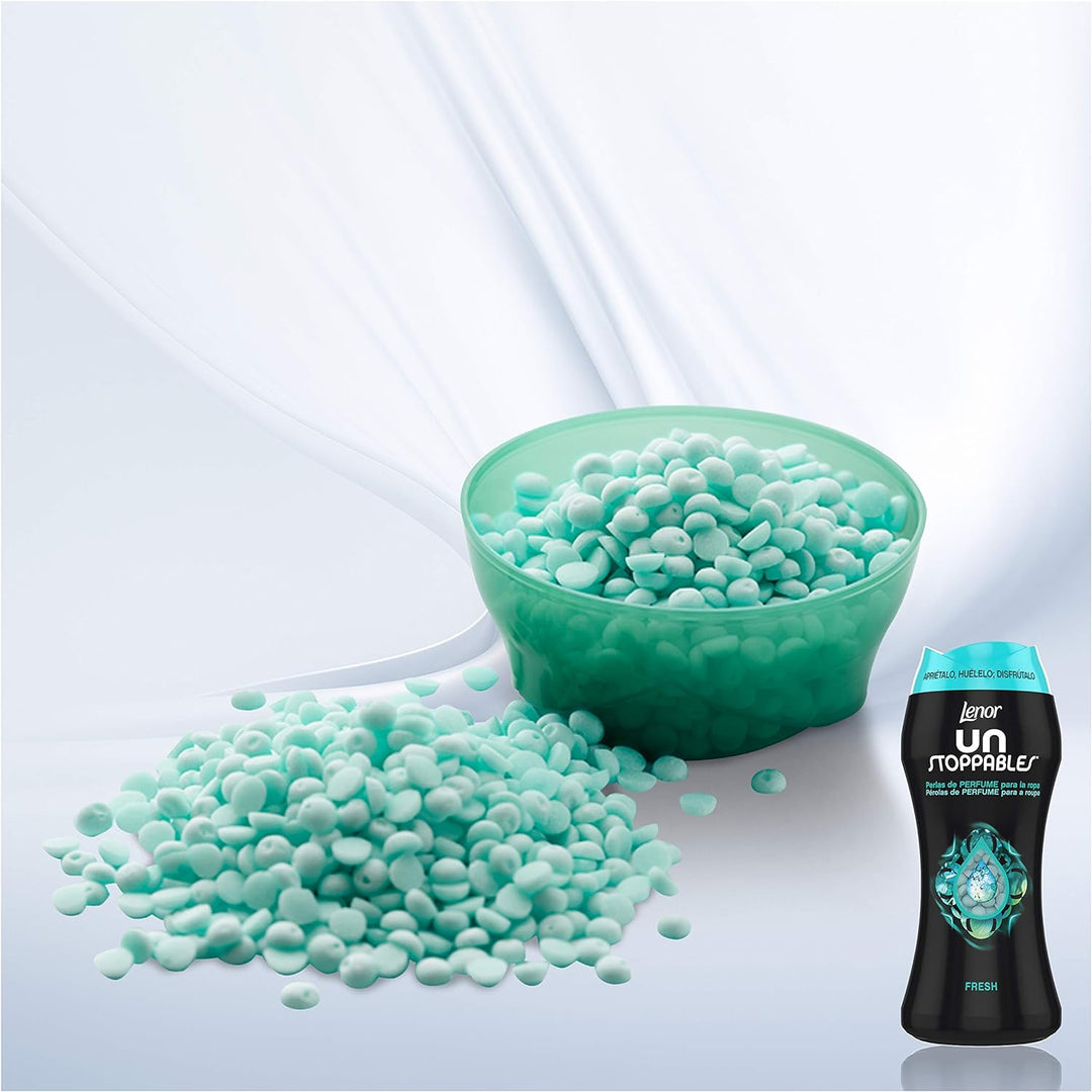 Lenor Unstoppables Fresh Perlen Duftantrieb - 6 x 210 g Zitrus Flüssigkeit 210 g (6er Pack), 210 g (